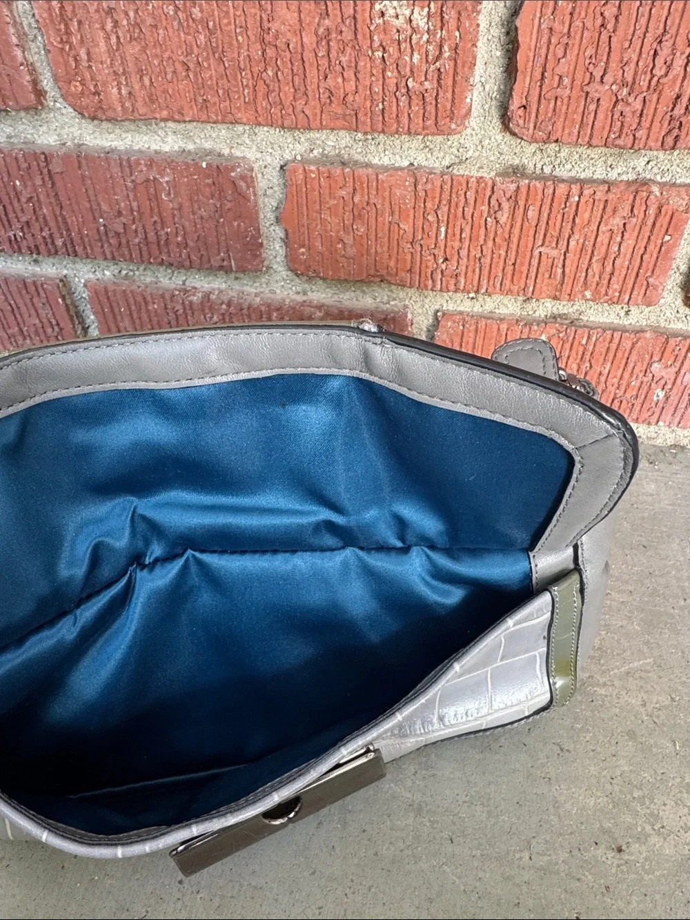 Coach Croc Leather Bag